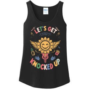 Ivf Transfer Day Infertility LetS Get That Knocked Up Ladies Essential Tank