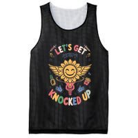 Ivf Transfer Day Infertility LetS Get That Knocked Up Mesh Reversible Basketball Jersey Tank