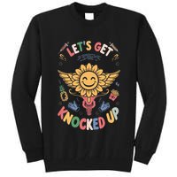 Ivf Transfer Day Infertility LetS Get That Knocked Up Tall Sweatshirt