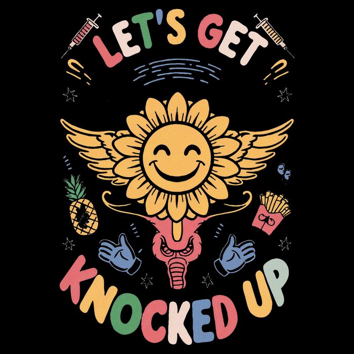 Ivf Transfer Day Infertility LetS Get That Knocked Up Tank Top
