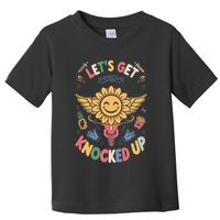 Ivf Transfer Day Infertility LetS Get That Knocked Up Toddler T-Shirt