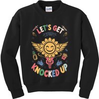 Ivf Transfer Day Infertility LetS Get That Knocked Up Kids Sweatshirt