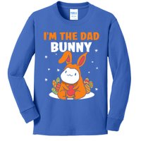 I'm The Dad Bunny Sayings Happy Easter Egg Father Daddy Papa Cute Gift Kids Long Sleeve Shirt