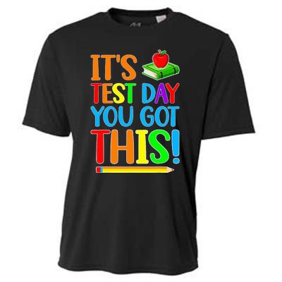 It's Test Day You Got This Funny Teacher Testing Day Cooling Performance Crew T-Shirt