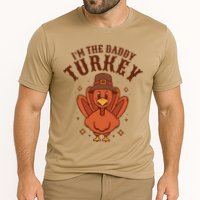 I'm The Daddy Turkey Festive Thanksgiving Cooling Performance Crew T-Shirt