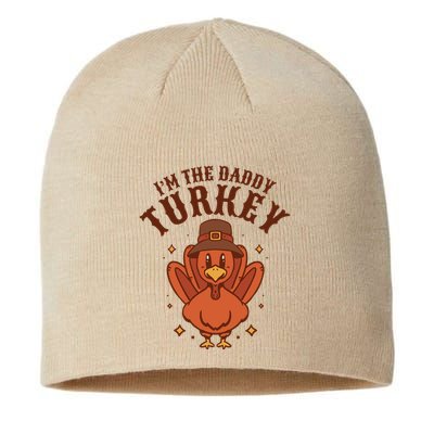 I'm The Daddy Turkey Festive Thanksgiving Sustainable Beanie