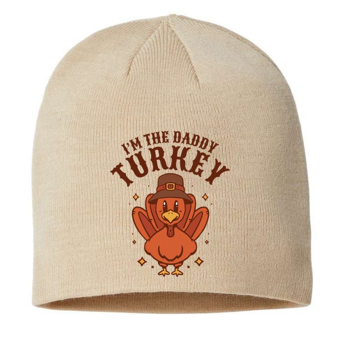 I'm The Daddy Turkey Festive Thanksgiving Sustainable Beanie