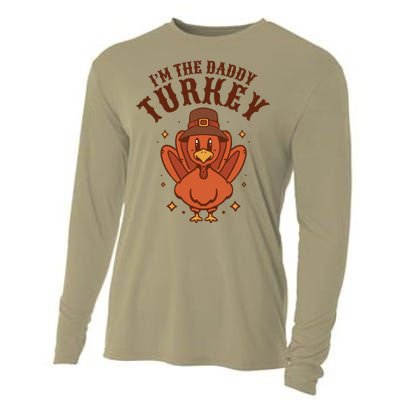 I'm The Daddy Turkey Festive Thanksgiving Cooling Performance Long Sleeve Crew