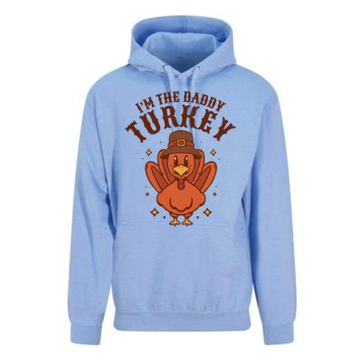 I'm The Daddy Turkey Festive Thanksgiving Unisex Surf Hoodie