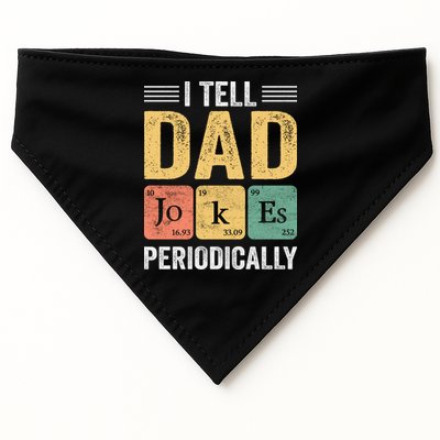 I Tell Dad Jokes Periodically USA-Made Doggie Bandana