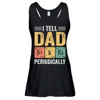 I Tell Dad Jokes Periodically Ladies Essential Flowy Tank