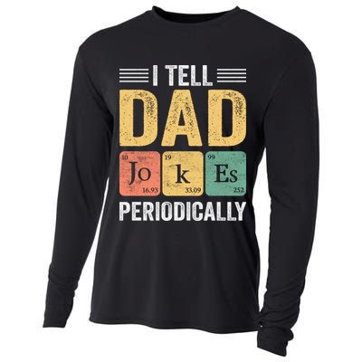 I Tell Dad Jokes Periodically Cooling Performance Long Sleeve Crew
