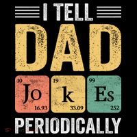 I Tell Dad Jokes Periodically Baby Bodysuit