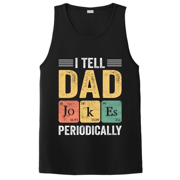 I Tell Dad Jokes Periodically PosiCharge Competitor Tank