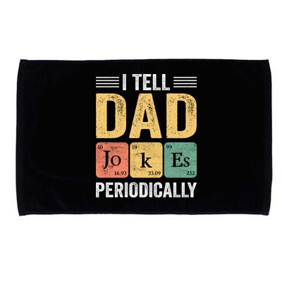 I Tell Dad Jokes Periodically Microfiber Hand Towel