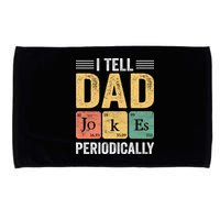 I Tell Dad Jokes Periodically Microfiber Hand Towel
