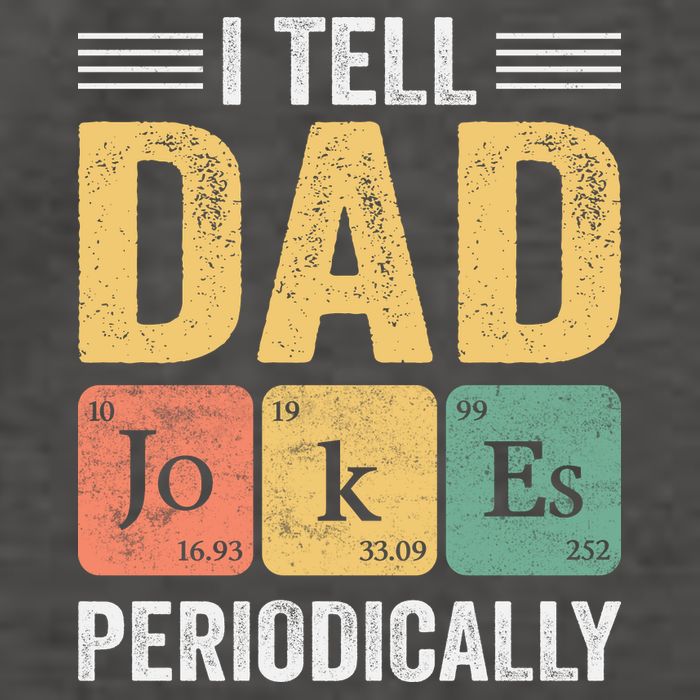 I Tell Dad Jokes Periodically Vector Backpack