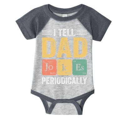 I Tell Dad Jokes Periodically Infant Baby Jersey Bodysuit