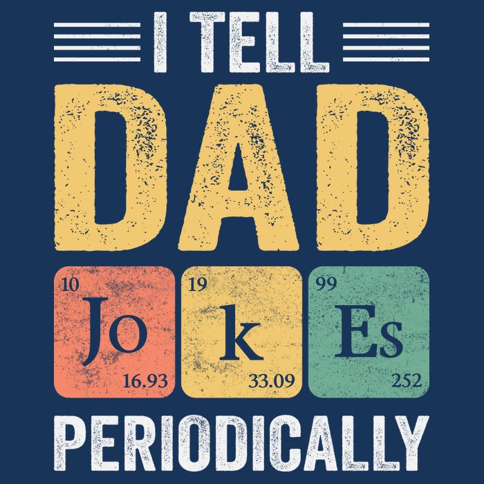 I Tell Dad Jokes Periodically Infant Baby Jersey Bodysuit