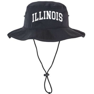 Illinois Throwback Design Classic Legacy Cool Fit Booney Bucket Hat