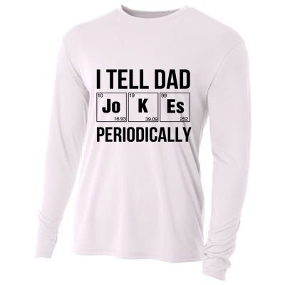 I Tell Dad Jokes Periodically Cooling Performance Long Sleeve Crew