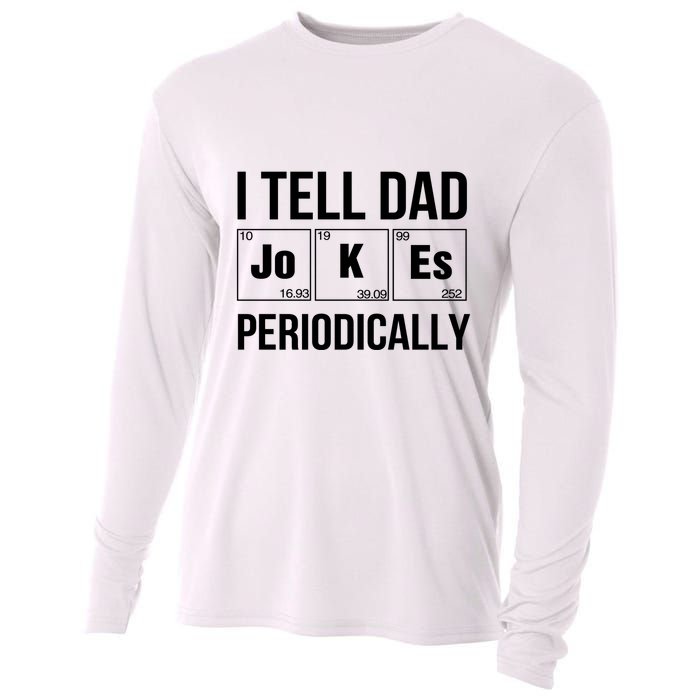 I Tell Dad Jokes Periodically Cooling Performance Long Sleeve Crew