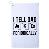 I Tell Dad Jokes Periodically Golf Towel