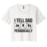 I Tell Dad Jokes Periodically Crop Top