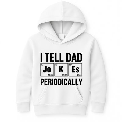 I Tell Dad Jokes Periodically Kids Hoodie