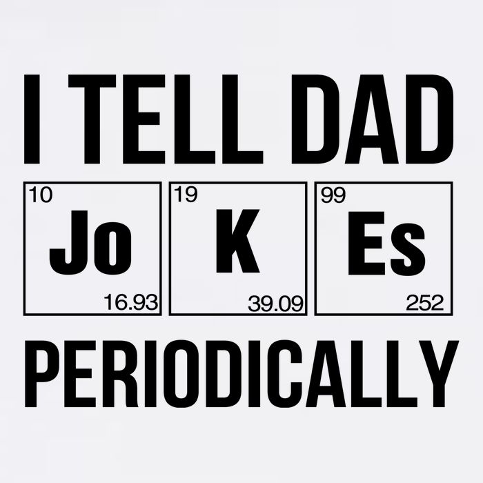 I Tell Dad Jokes Periodically Short Acrylic Beanie