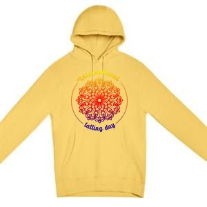 International Tatting Day Lace Textile Art Craft Diy Meaningful Gift Premium Pullover Hoodie