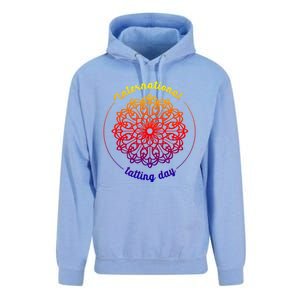 International Tatting Day Lace Textile Art Craft Diy Meaningful Gift Unisex Surf Hoodie