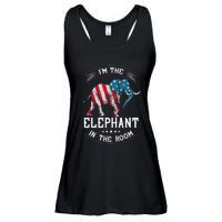 Im The Elephant In The Room Republica Conservative Ladies Essential Flowy Tank