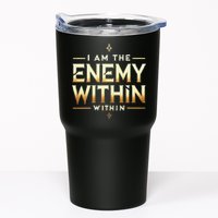 I´M The Enemy Within Bold Motivational Statement Tumbler