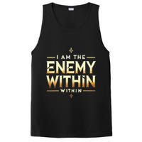 I´M The Enemy Within Bold Motivational Statement PosiCharge Competitor Tank
