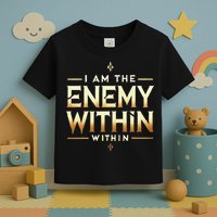 I´M The Enemy Within Bold Motivational Statement Toddler T-Shirt
