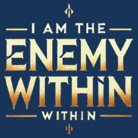 I´M The Enemy Within Bold Motivational Statement Infant Baby Jersey Bodysuit