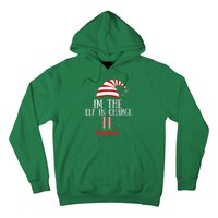 IM The Elf In Charge Christmas Gift Group Family Matching Hoodie