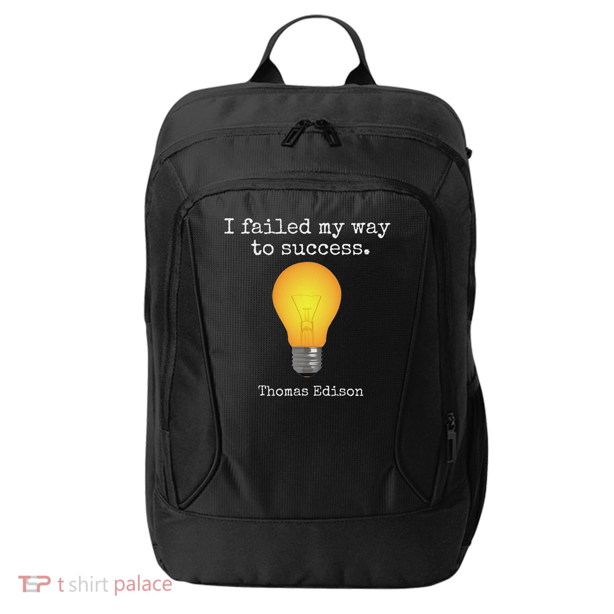 Inventor's , Thomas Edison , Graduate's City Backpack