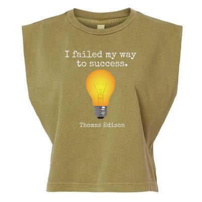Inventor's , Thomas Edison , Graduate's Garment-Dyed Women's Muscle Tee