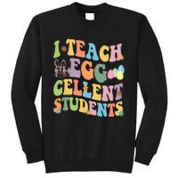 I Teach Egg Cellent Students Easter Bunny Sweatshirt