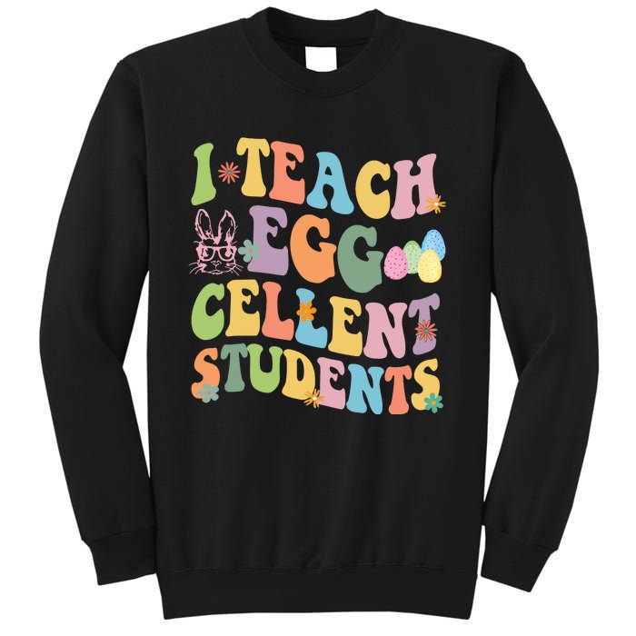 I Teach Egg Cellent Students Easter Bunny Sweatshirt