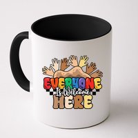 Idaho Teacher Everyone Is Welcome Here Equality LGBT Groovy Mug