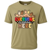 Idaho Teacher Everyone Is Welcome Here Equality LGBT Groovy Performance Shirt