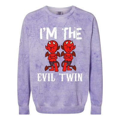 IM The Evil Twin Colorblast Crewneck Sweatshirt