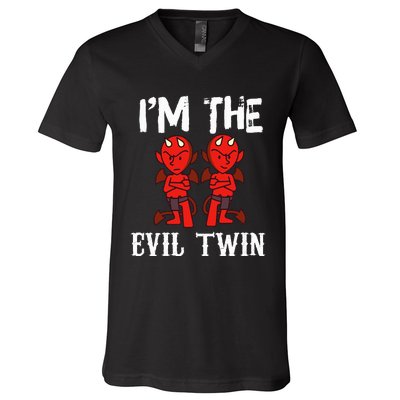 IM The Evil Twin V-Neck T-Shirt