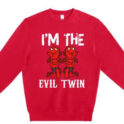 IM The Evil Twin Premium Crewneck Sweatshirt