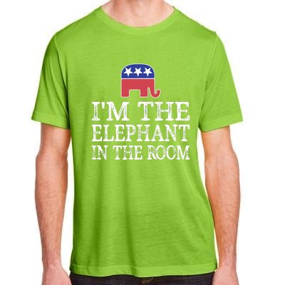 Im The Elephant In The Room Republican Conservative Adult ChromaSoft Performance T-Shirt