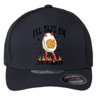 ILl Take Em Deviled Funny Thanksgiving Deviled Eggs Flexfit Unipanel Trucker Cap