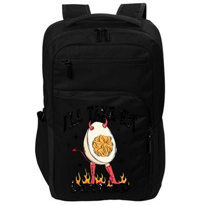ILl Take Em Deviled Funny Thanksgiving Deviled Eggs Impact Tech Backpack